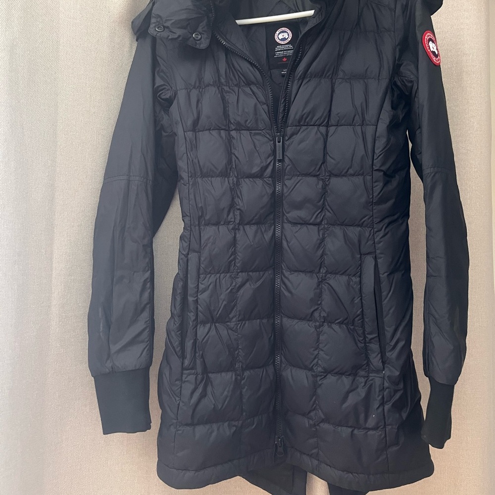 Canada Goose Women's Quilted Black Puffer Jacket